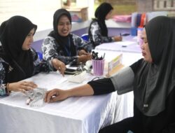 Warga Perbatasan Ikuti Cek Kesejaganan Gratis Di Posyandu ILP Sebatik