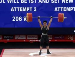 Pecahkan Pencapaian Dunia, Rahmat Erwin Abdullah Raih Emas Asian Games 2026