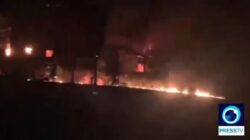 Kapal Tanker Energi Raksasa Terkena Ranjau Di Selat Hormuz dan Terbakar